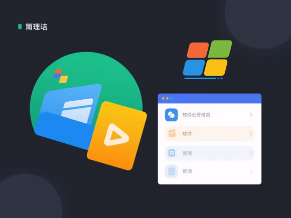 电脑软件怎么精简