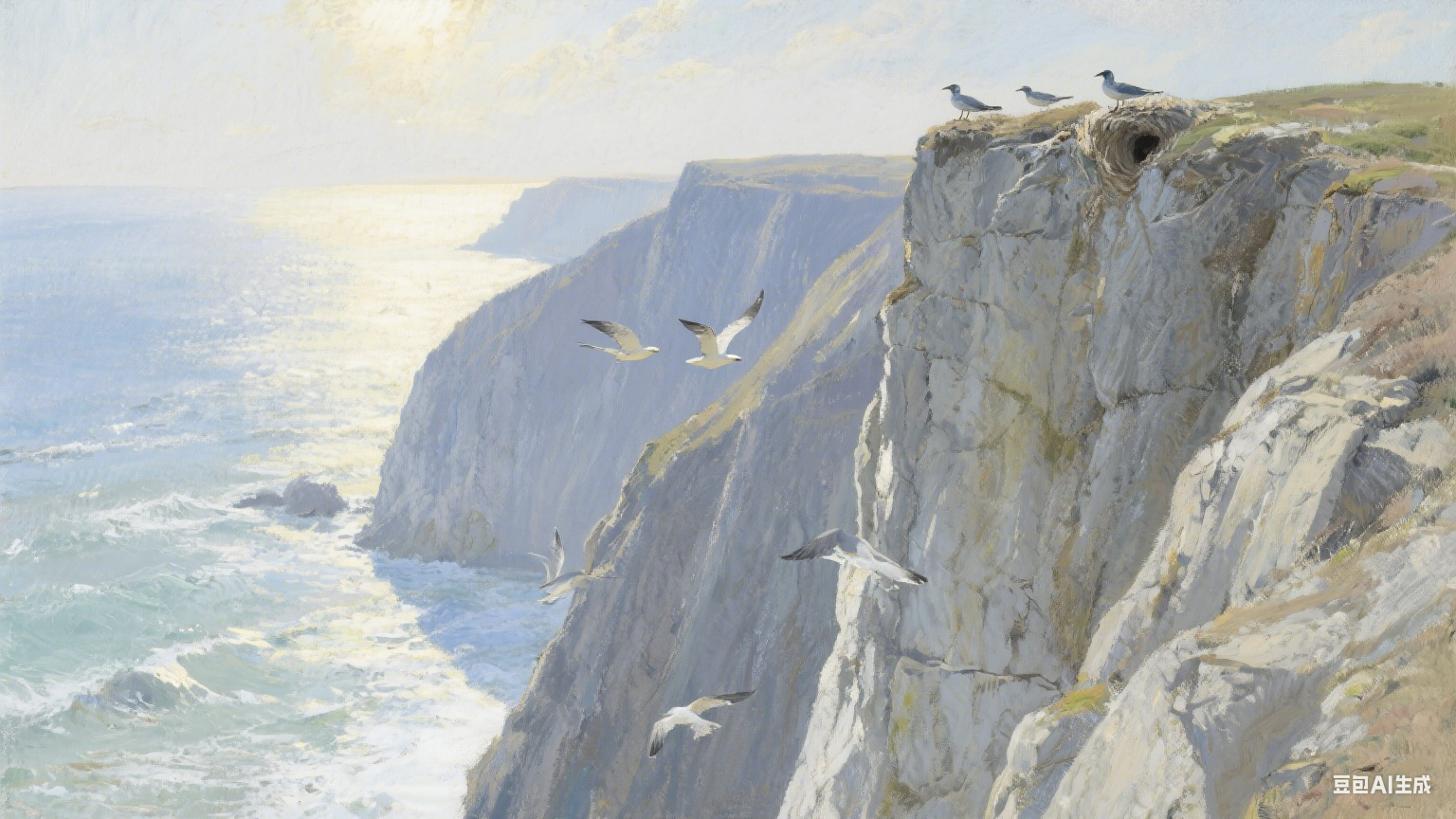 海蚀崖:海岸线上凝固的深情咏叹