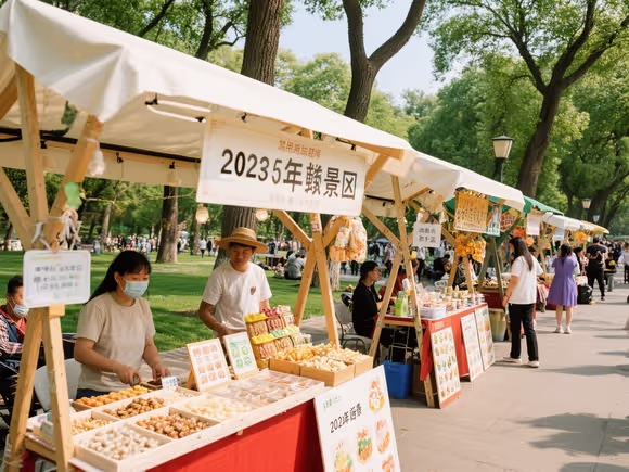 公园景点摆摊卖什么赚钱