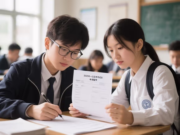往届高考成绩申请留学怎么填