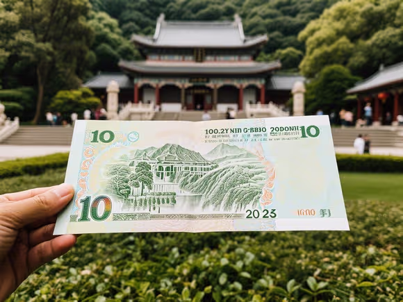 十元后面是什么景点