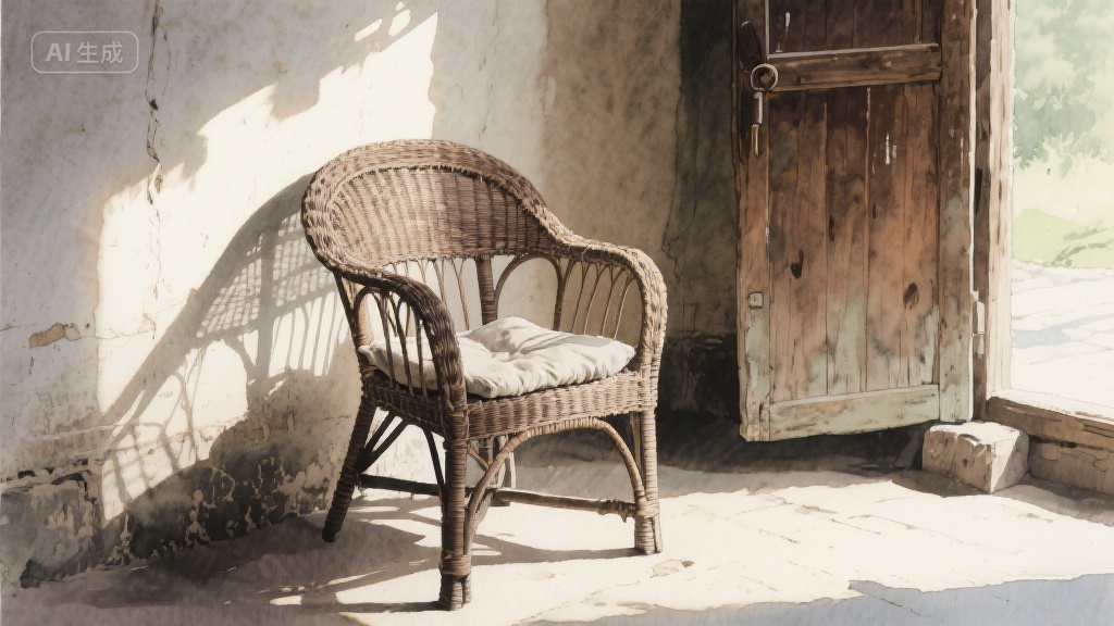 外婆的老藤椅，藏着我半生的暖