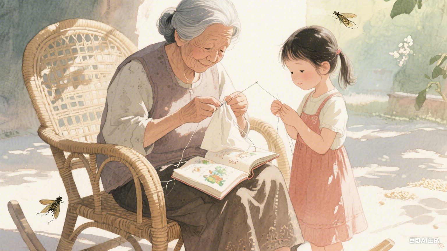 外婆的老藤椅,藏着我半生的暖