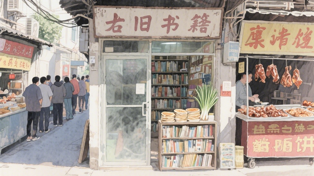 巷子里的旧书店：藏着时光的褶皱与惊喜