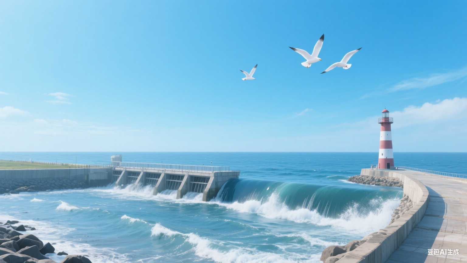 潮汐能：大海里藏着的 “发电显眼包”