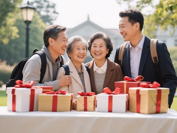 出国留学亲戚要送礼吗