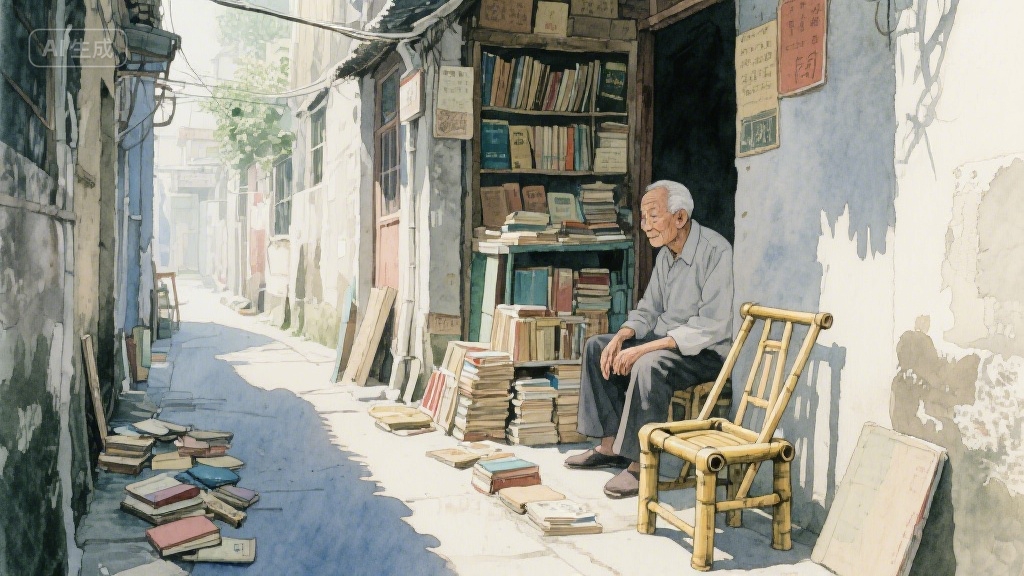 藏在巷子里的旧书店，藏着多少人的青春与故事