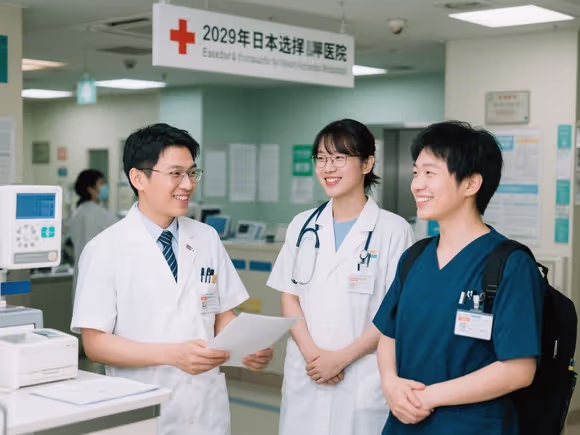 去日本怎么选医院留学的