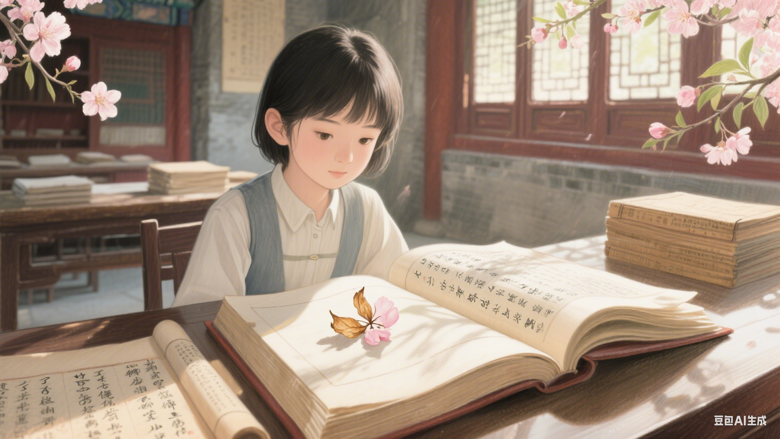 墨香里的赋魂:一段跨越时光的文字情缘