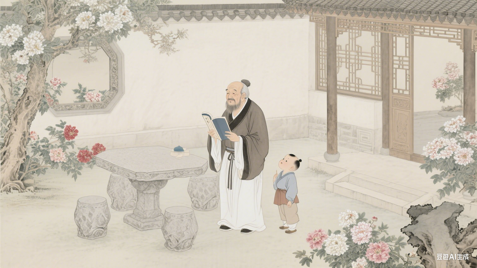 手艺有人学，故事有人讲，这世间的温暖总在代代传