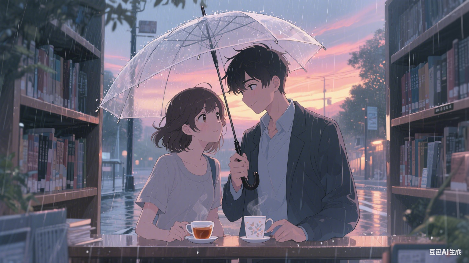 晚风拂过的告白信