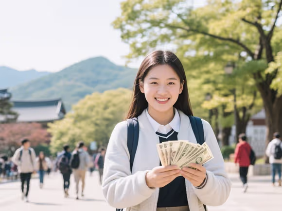 去韩国留学花钱怎么办