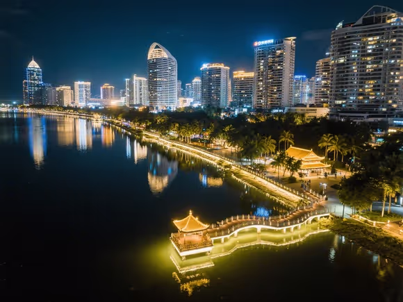 海口夜晚有什么景点