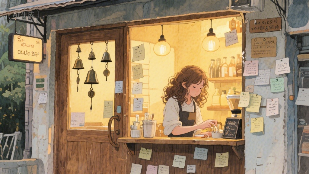 街角那间咖啡香漫溢的小馆，藏着多少人的温柔时光