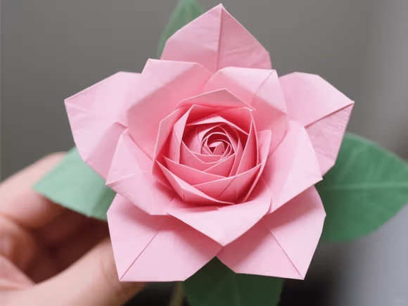玫瑰花花瓣怎么折