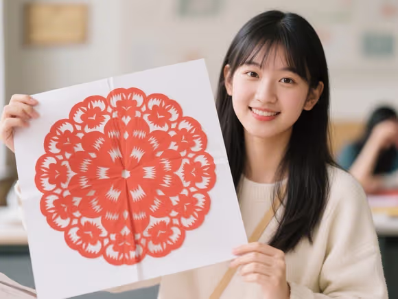 留学能走剪纸特长吗女生