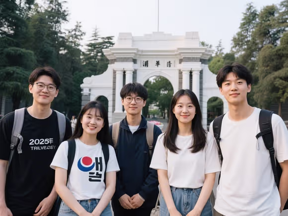 在清华的韩国人留学生多吗