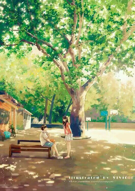 梧桐树下的智慧絮语