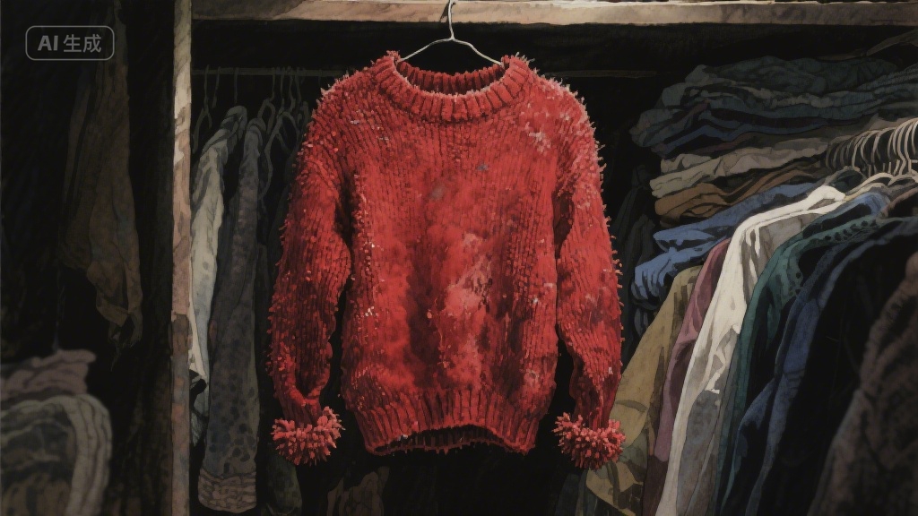 那件起球的旧毛衣，藏着我整个青春的暖