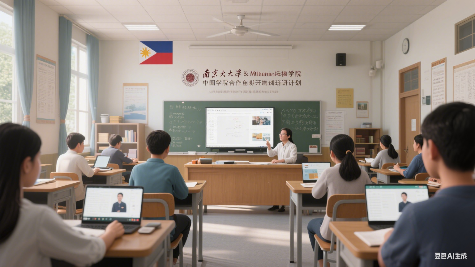 南京大学与菲律宾马尼拉孔子学院合作开展教师研修计划 提升教学能力