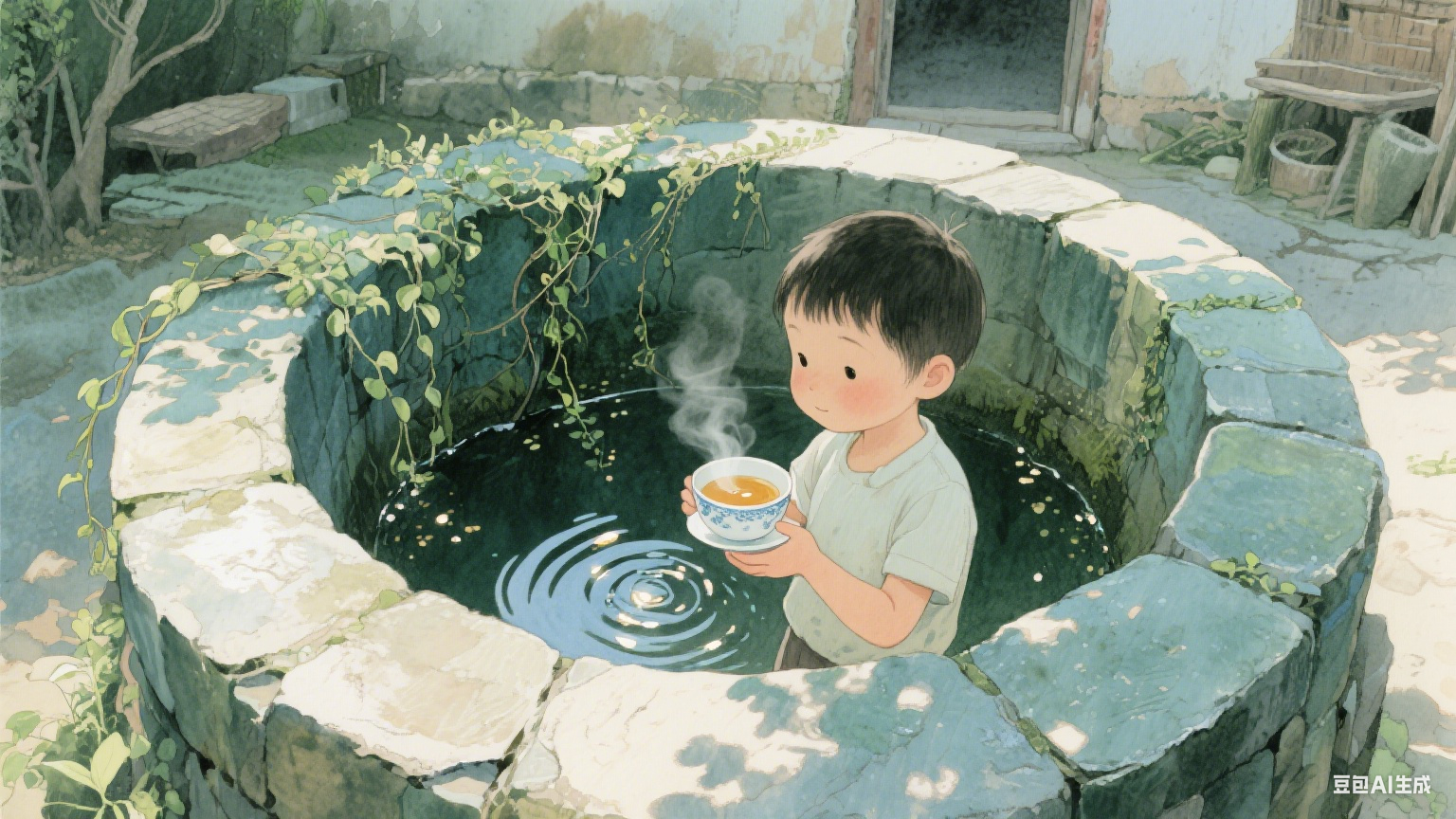 水灵灵地，藏在时光褶皱里的温柔