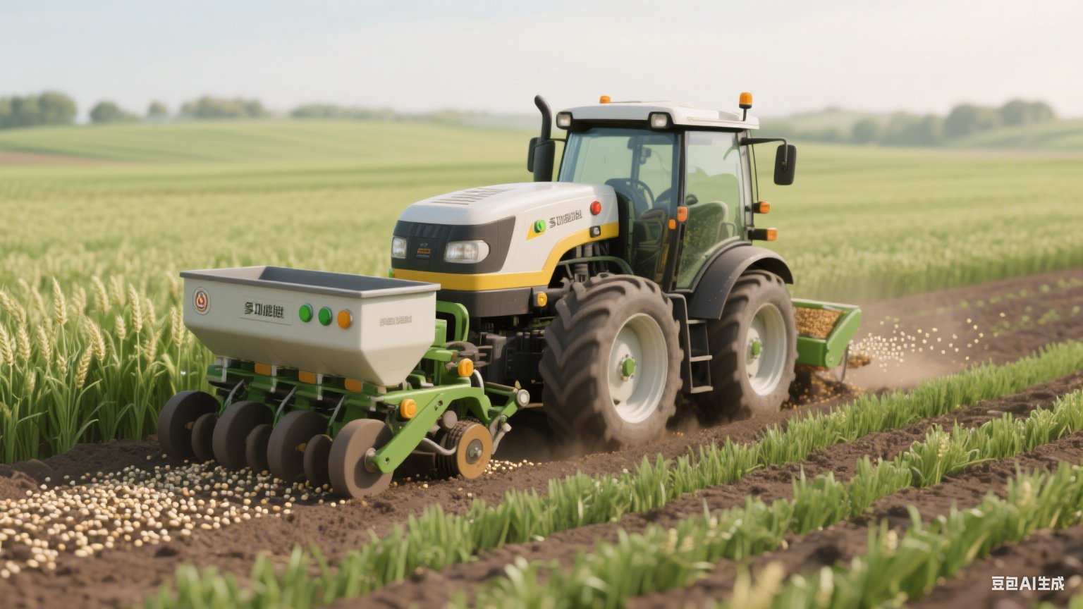 田野里的播种帮手：解锁播种机的实用价值