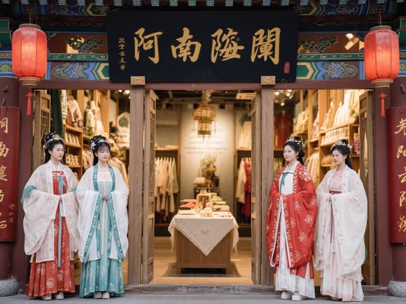 邯郸什么景点有汉服店