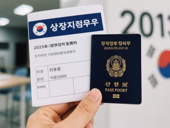 韩国留学签证怎么预约