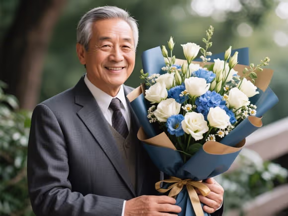 送爸爸什么花合适