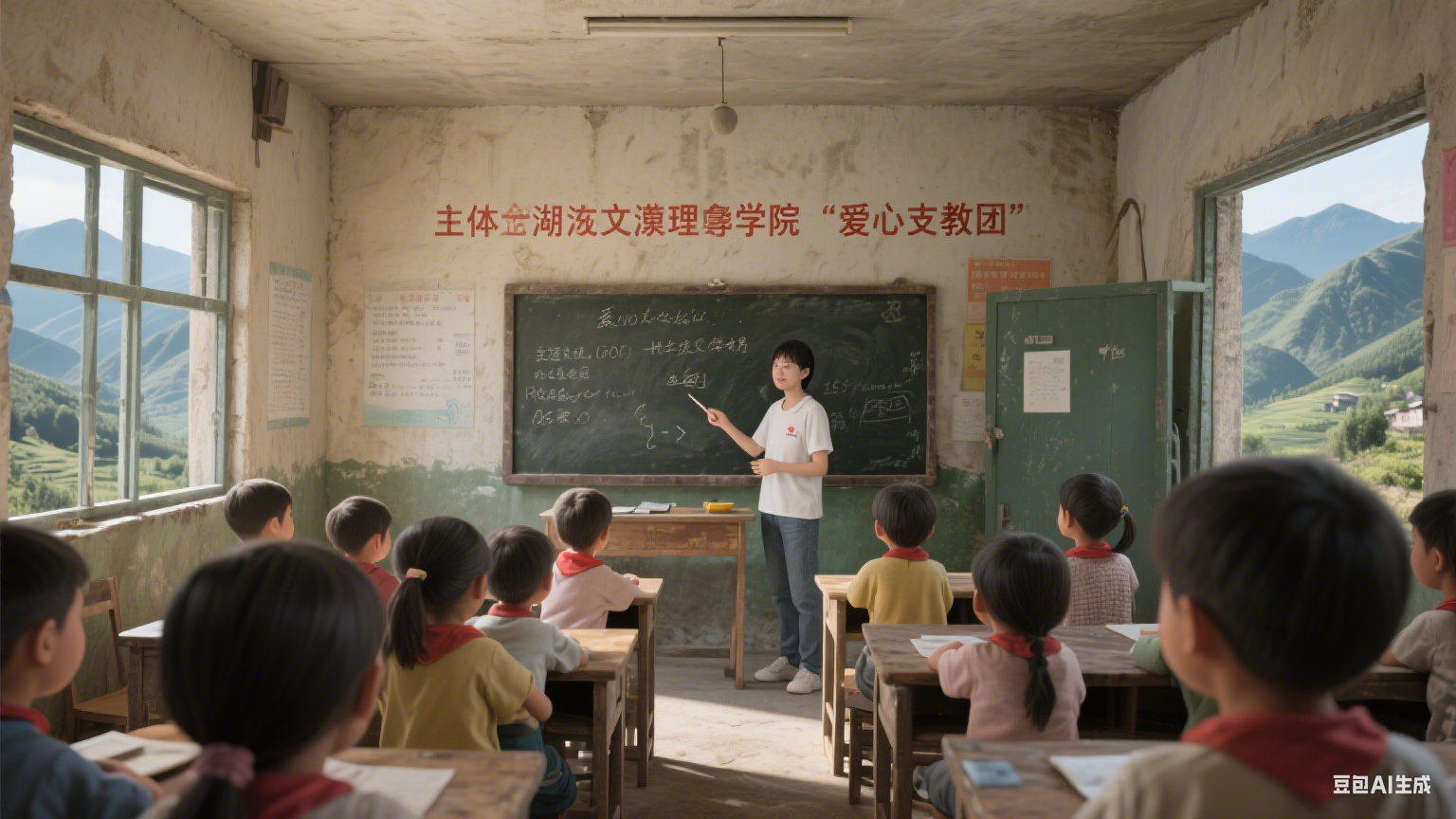 临港文理学院 “爱心支教团” 扎根偏远山区 3 年帮扶 200 余名学生