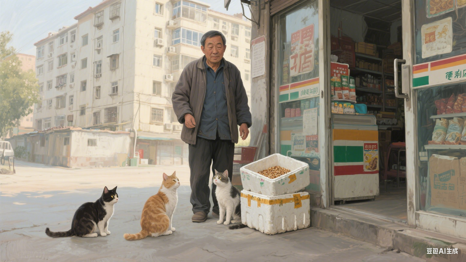 城市角落里的毛球:那些与我们共享烟火气的流浪猫