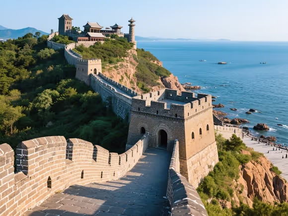 山海关长城是哪个景区