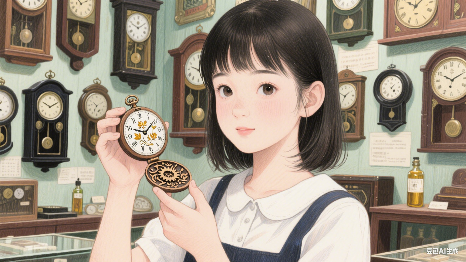 老钟表店的秘密