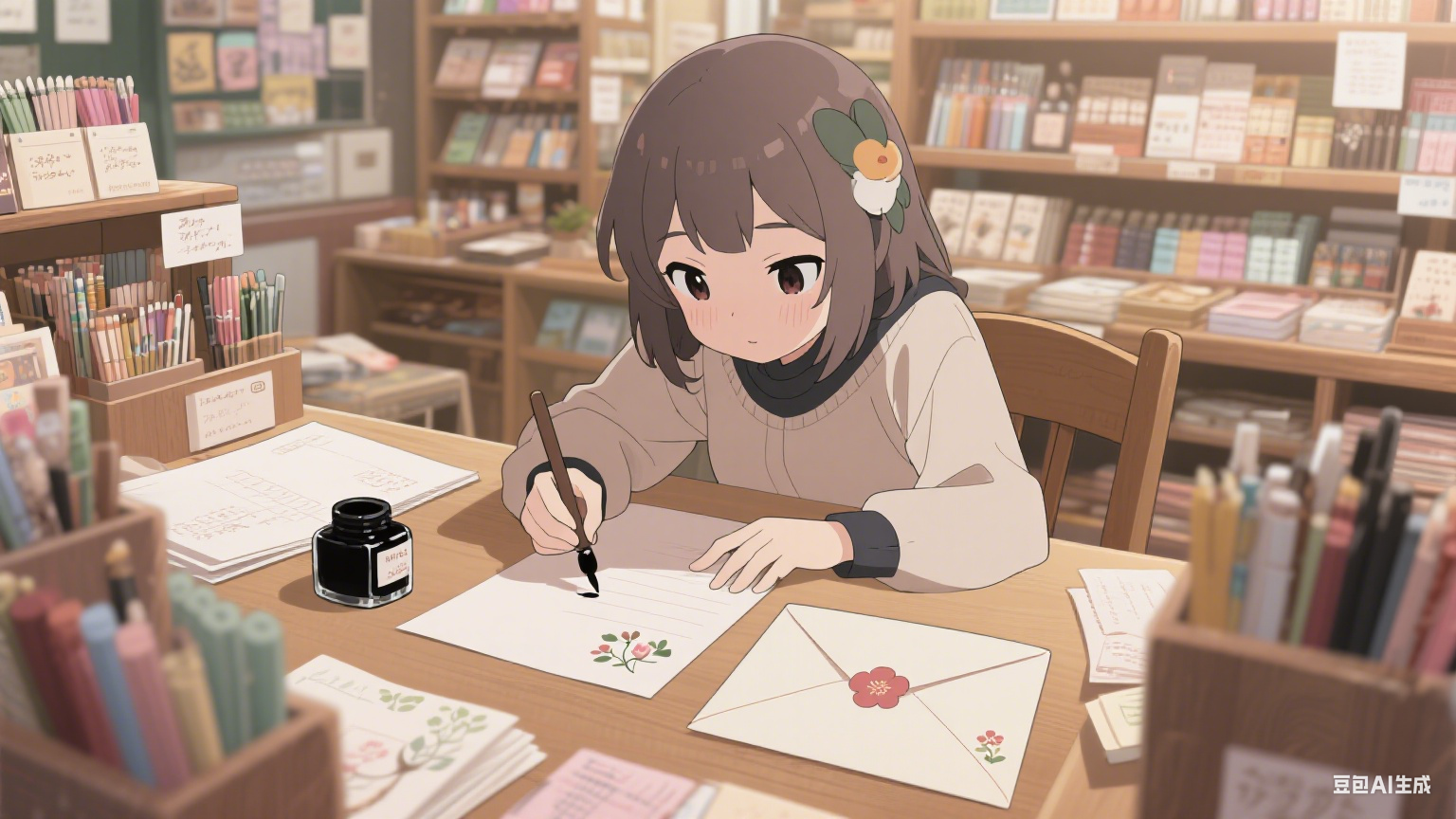 在茶香里拆封那些温柔的信 —— 读《山茶文具店》随记