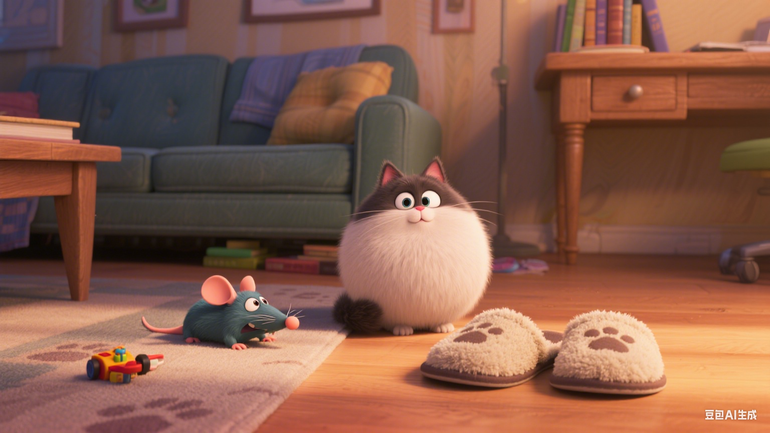 毛球与时光：藏在爪印里的温柔岁月