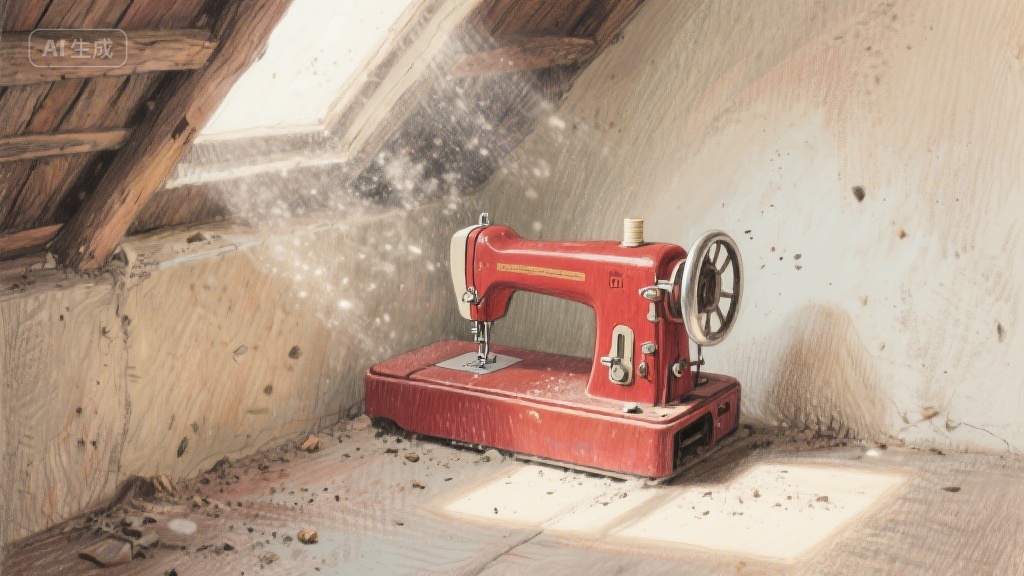 那台缝纫机，藏着我整个童年的暖