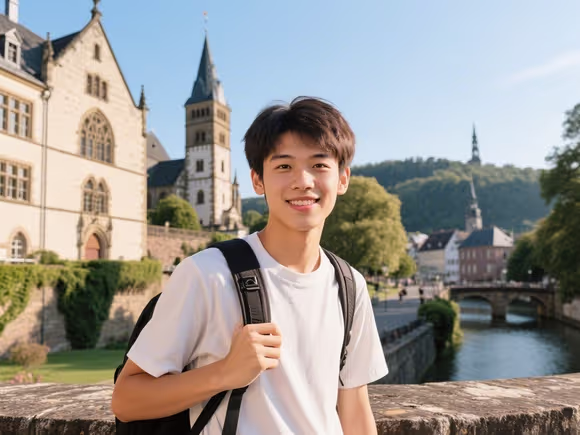 卢森堡留学的男生怎么样