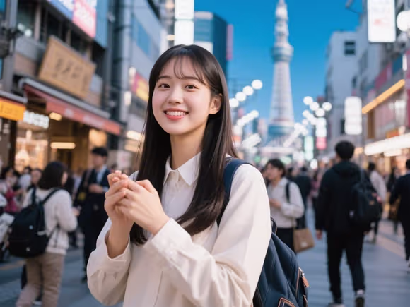 韩国女生去东京留学安全吗