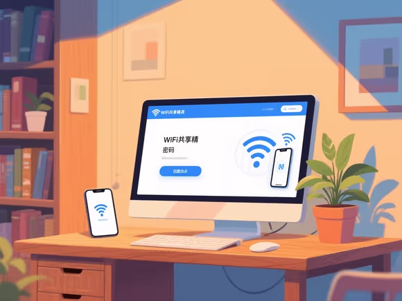 电脑给手机分享wifi密码是什么软件