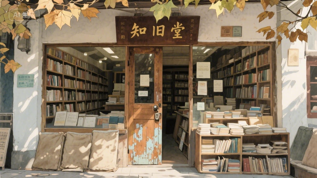 旧书店里的时光褶皱