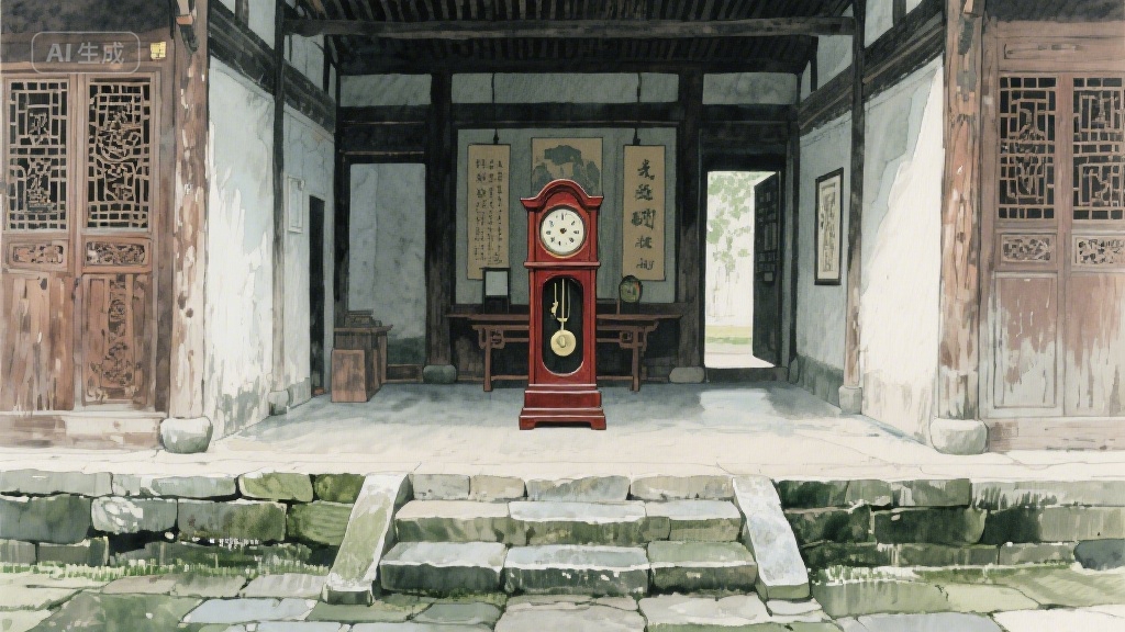 老宅里的时光刻度