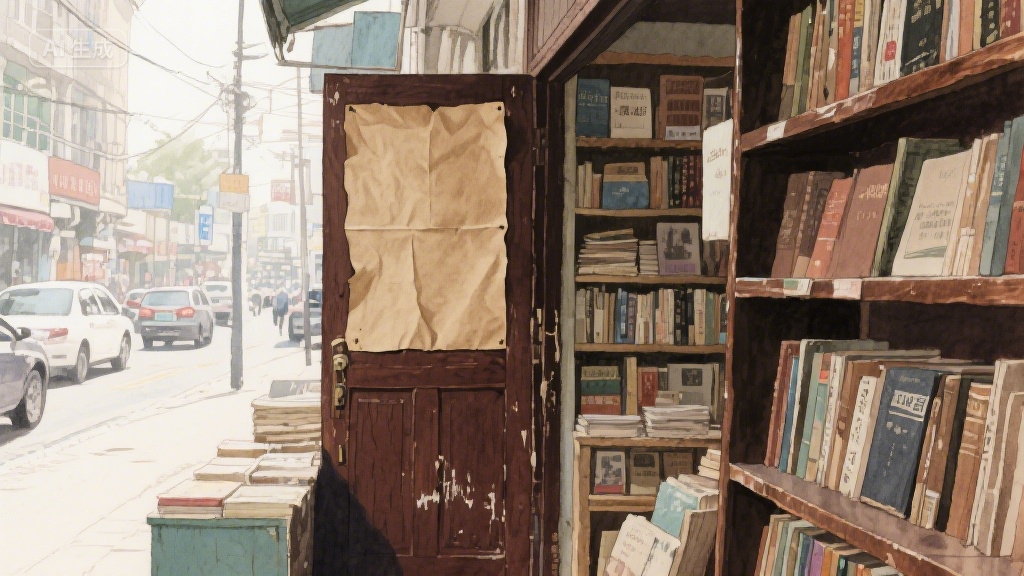 城市角落里的旧书店：藏着时光的褶皱与温度