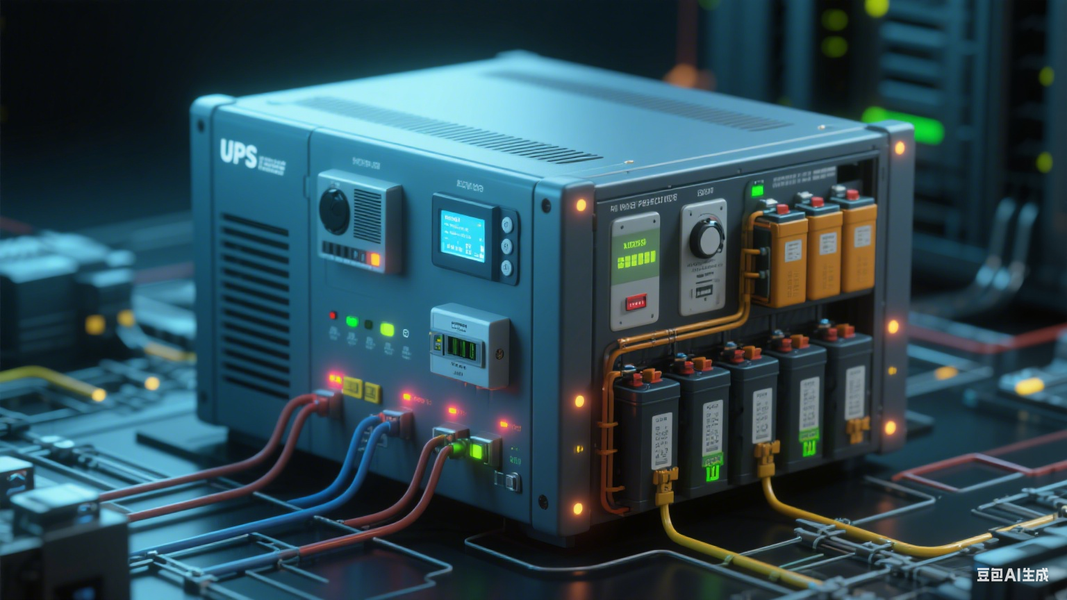 UPS 不间断电源的工作原理