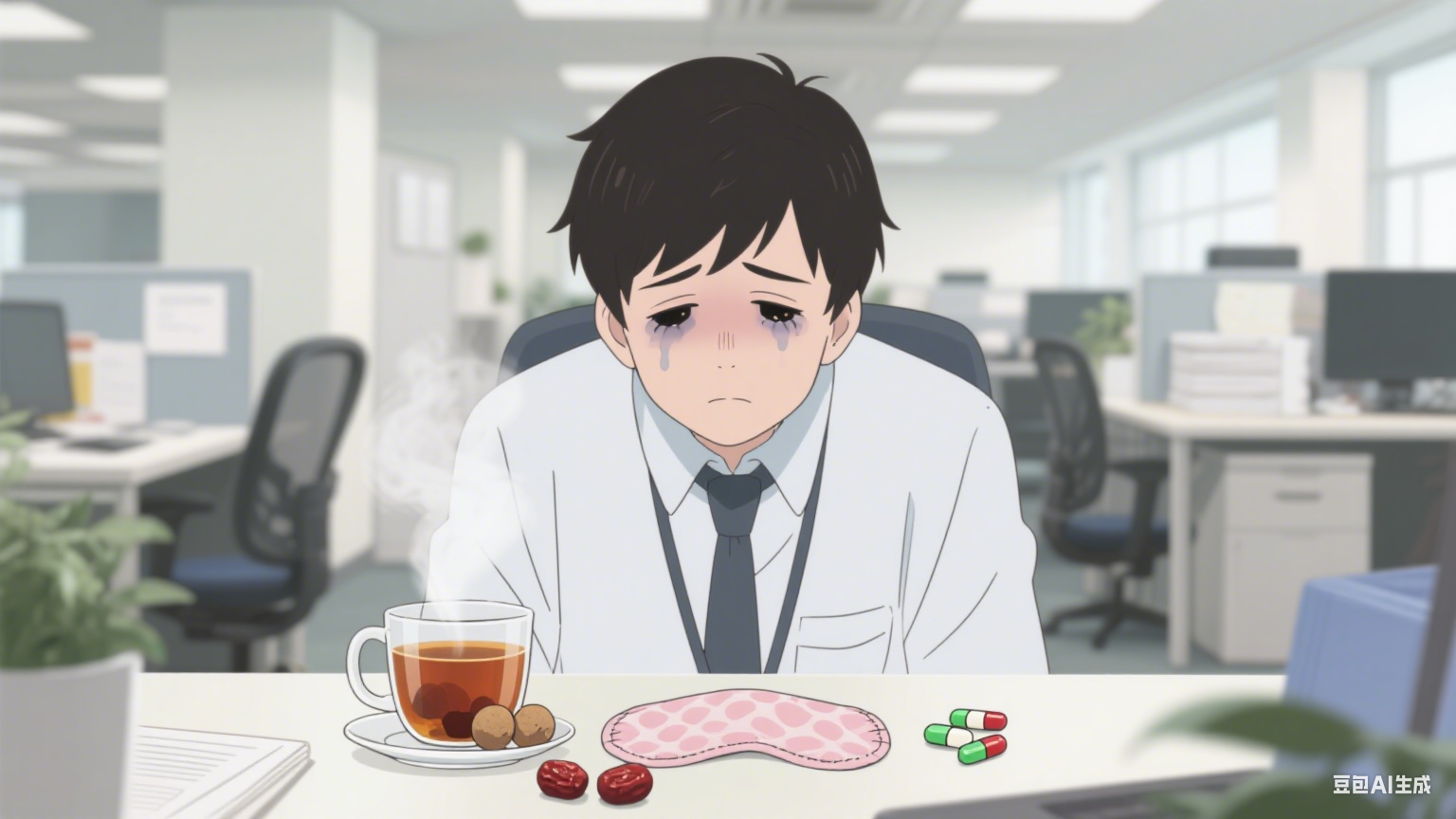 当代年轻人的 “反向养生”：左手保温杯泡枸杞，右手冰美式续命