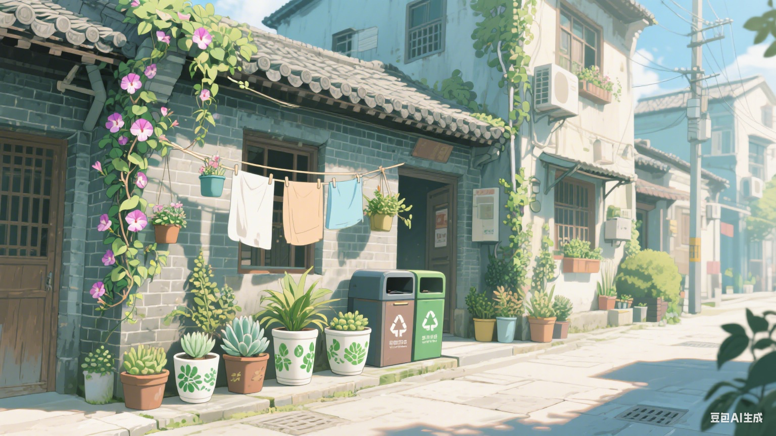 绿意漫染处,时光共新生