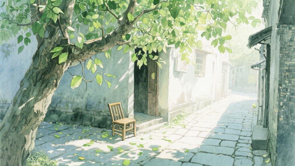 梧桐叶上的光阴信笺