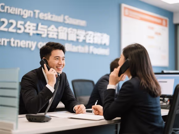 和留学中介打电话怎么聊
