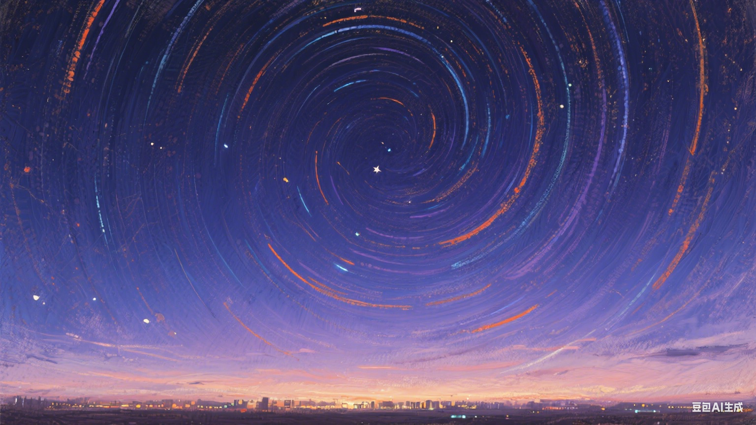 星轨织就的夜之絮语