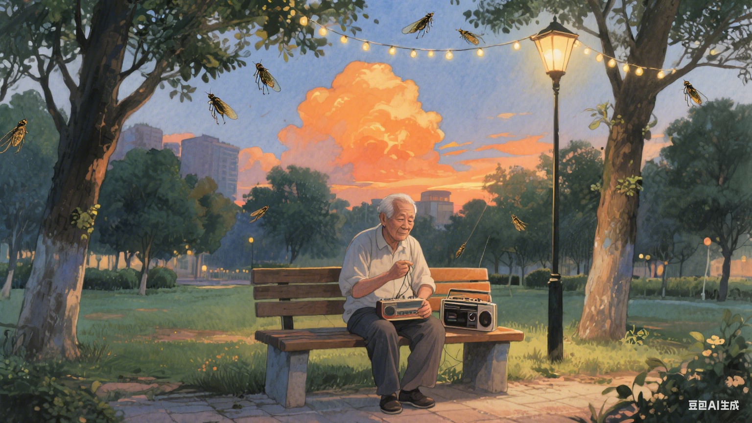 城与野之间,藏着生活最软的褶皱