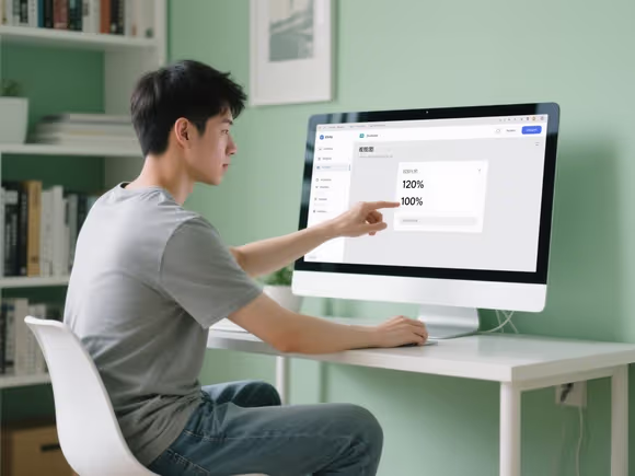 咋把电脑软件变小一点